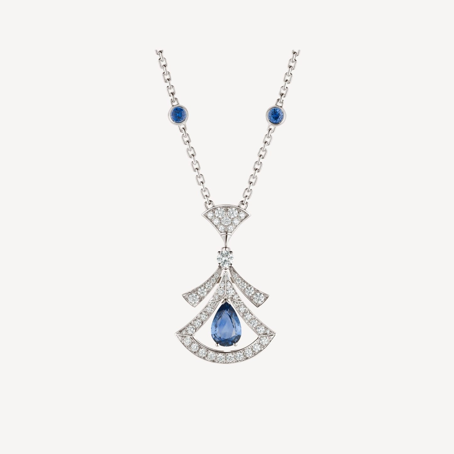 [BIJOUX]DREAM NECKLACE AGATE DIAMOND SILVER