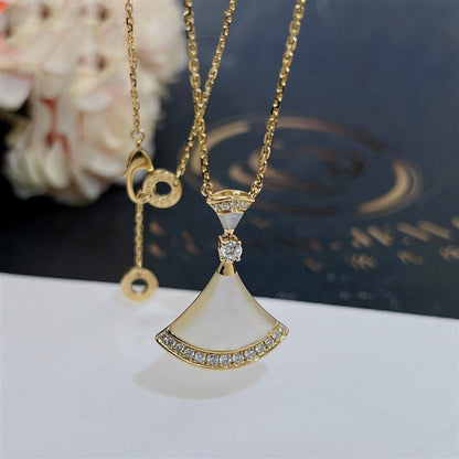 [BIJOUX]DREAM NECKLACE MOP GOLD DIAMOND