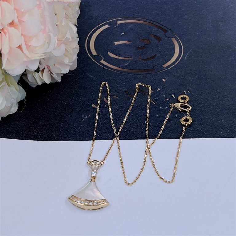 [BIJOUX]DREAM NECKLACE MOP GOLD DIAMOND