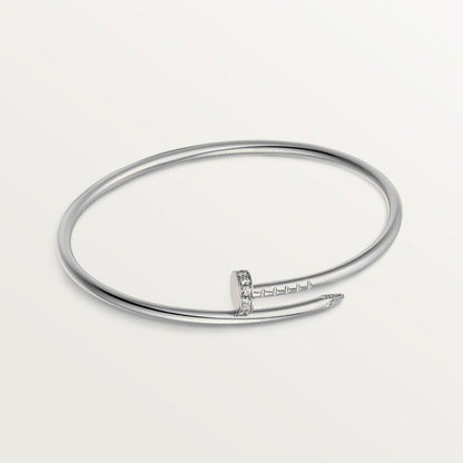 [BIJOUX]JUSTE BRACELET 2.5MM ARGENT DIAMANT