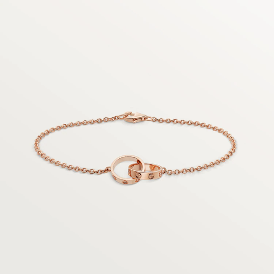 [BIJOUX]LOVE BRACELET DOUBLE RING