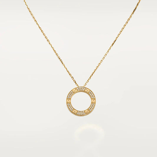 [BIJOUX] COLLIER LOVE RÉGLABLE OR ROSE