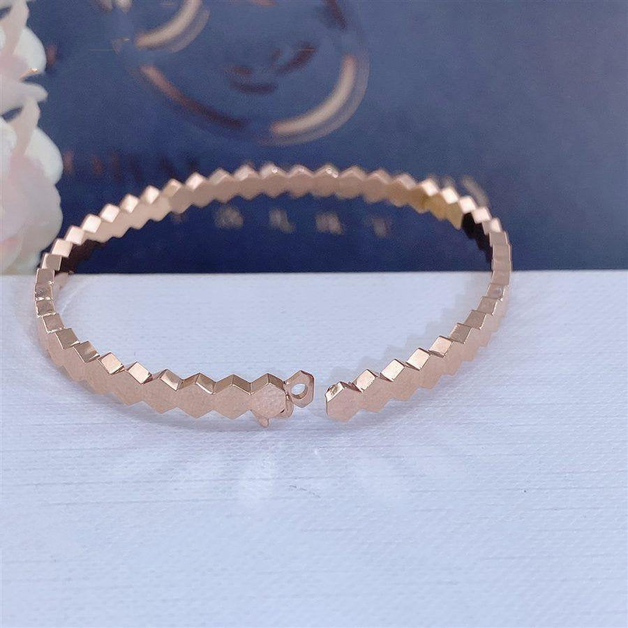 [BIJOUX]BEE LOVE PINK GOLD BRACELET