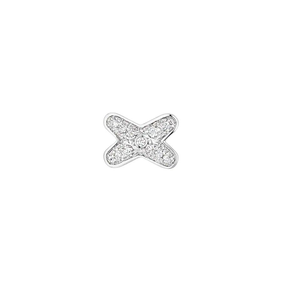 [BIJOUX]JEUX DE BOUCLES D'OREILLES DIAMANT ARGENT