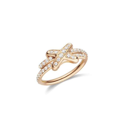 [BIJOUX]JEUX DE RING PINK GOLD DIAMOND