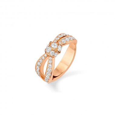 [BIJOUX]LIENS PINK GOLD DIAMOND RING