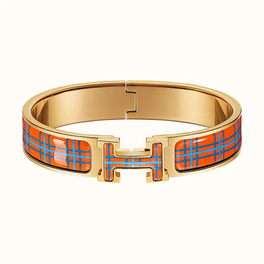 [BIJOUX]H TARTAN BRACELET 12MM