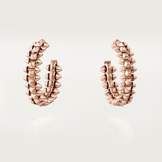 [BIJOUX]CLASH SMALL HOOP EARRINGS