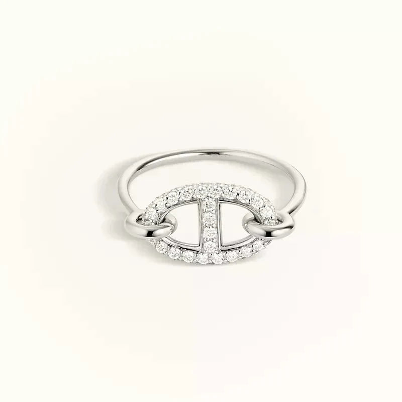 [BIJOUX]BAGUE RONDE PETITE ARGENT DIAMANT