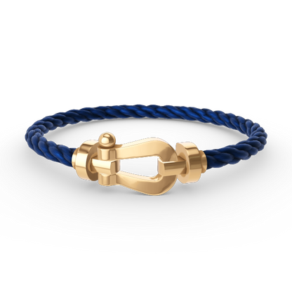 [BIJOUX]FORCE LARGE HORSESHOE NO DIAMOND BRACELET GOLD