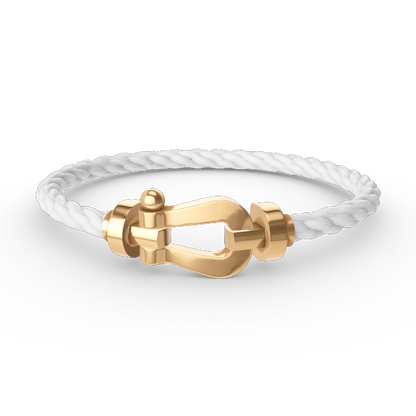 [BIJOUX]FORCE LARGE HORSESHOE NO DIAMOND BRACELET GOLD