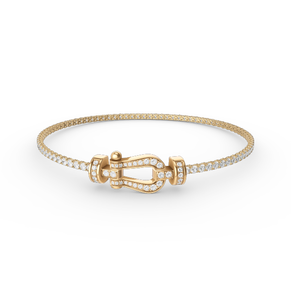 [BIJOUX]FORCE  HORSESHOE  DIAMOND TENNIS BRACELET