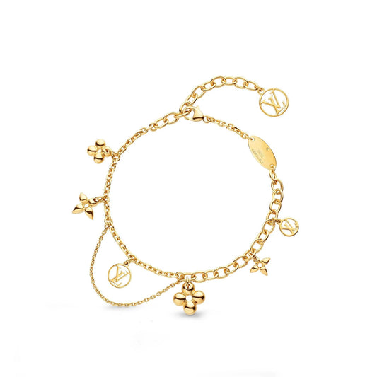 [BIJOUX]BLOOMING PINK GOLD MOP BRACELET