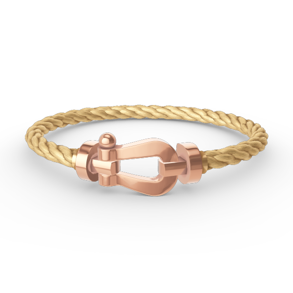 [BIJOUX]FORCE LARGE HORSESHOE NO DIAMOND BRACELET ROSE GOLD