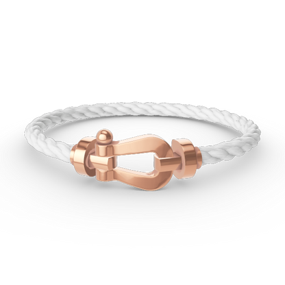 [BIJOUX]FORCE LARGE HORSESHOE NO DIAMOND BRACELET ROSE GOLD