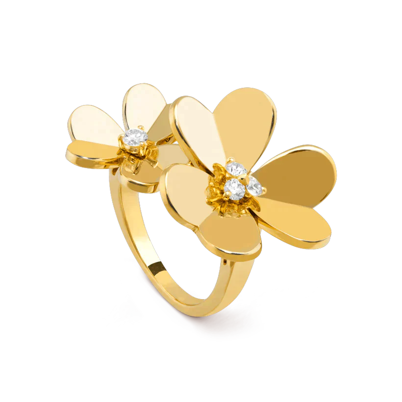 [BIJOUX]CLOVER COMOS GOLD DIAMOND RING