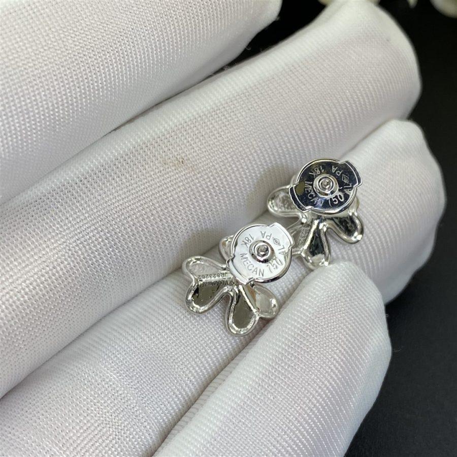 [BIJOUX]FRIVOLE MINI SILVER FLOWER EARRINGS