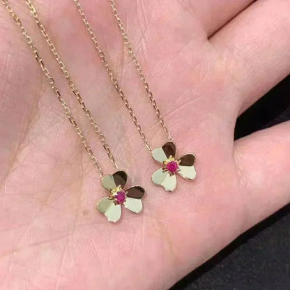 [BIJOUX]FRIVOLE GOLD FLOWER NECKLACE