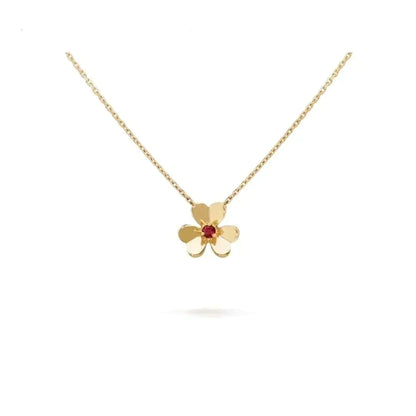 [BIJOUX]FRIVOLE GOLD FLOWER NECKLACE