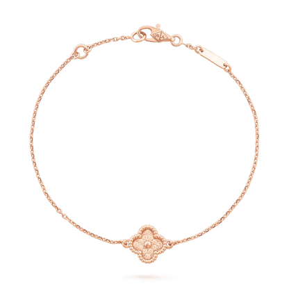 [BIJOUX]CLOVER SINGLE FLOWER BRACELET