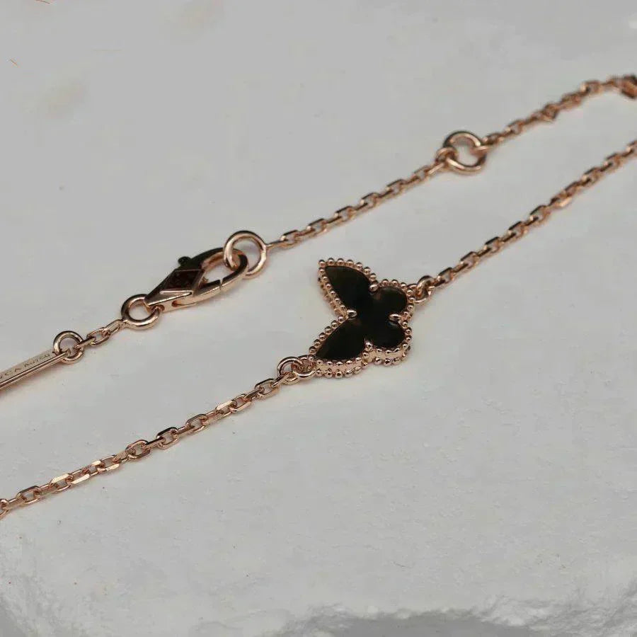 [BIJOUX]BUTTERFLY ONYX  BUTTERFLY BRACELET