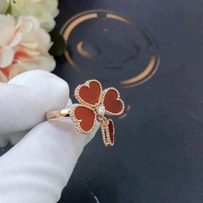 [BIJOUX]SWEET CLOVER CARNELIAN RING