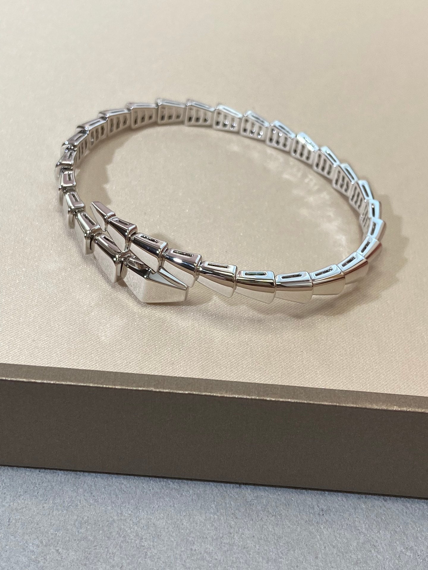 [BIJOUX]SERPENTI VIPER SILVER BRACELET