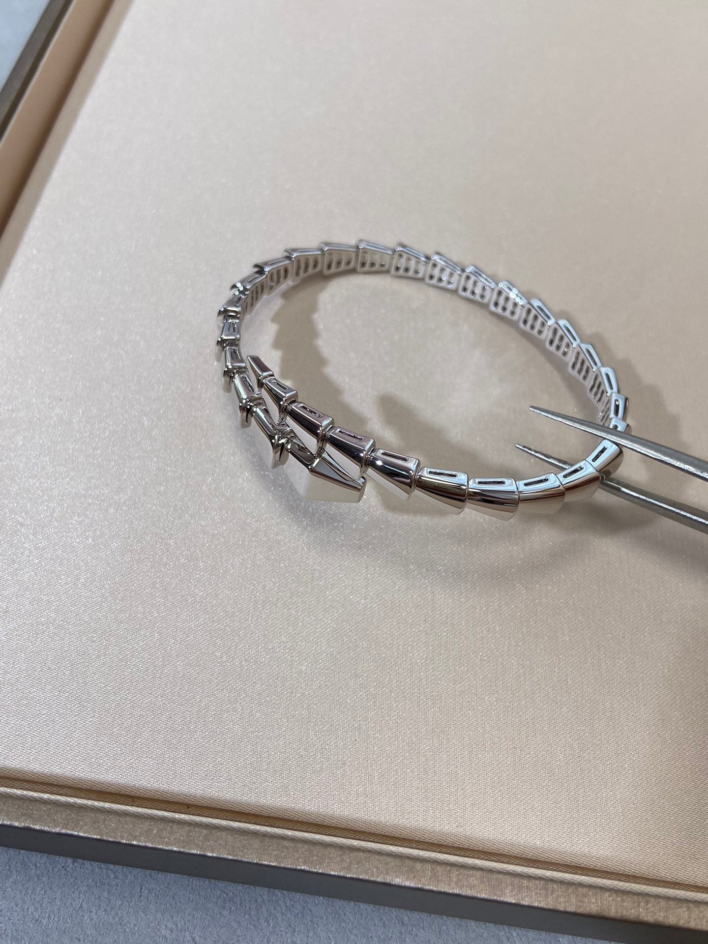 [BIJOUX]SERPENTI VIPER SILVER BRACELET