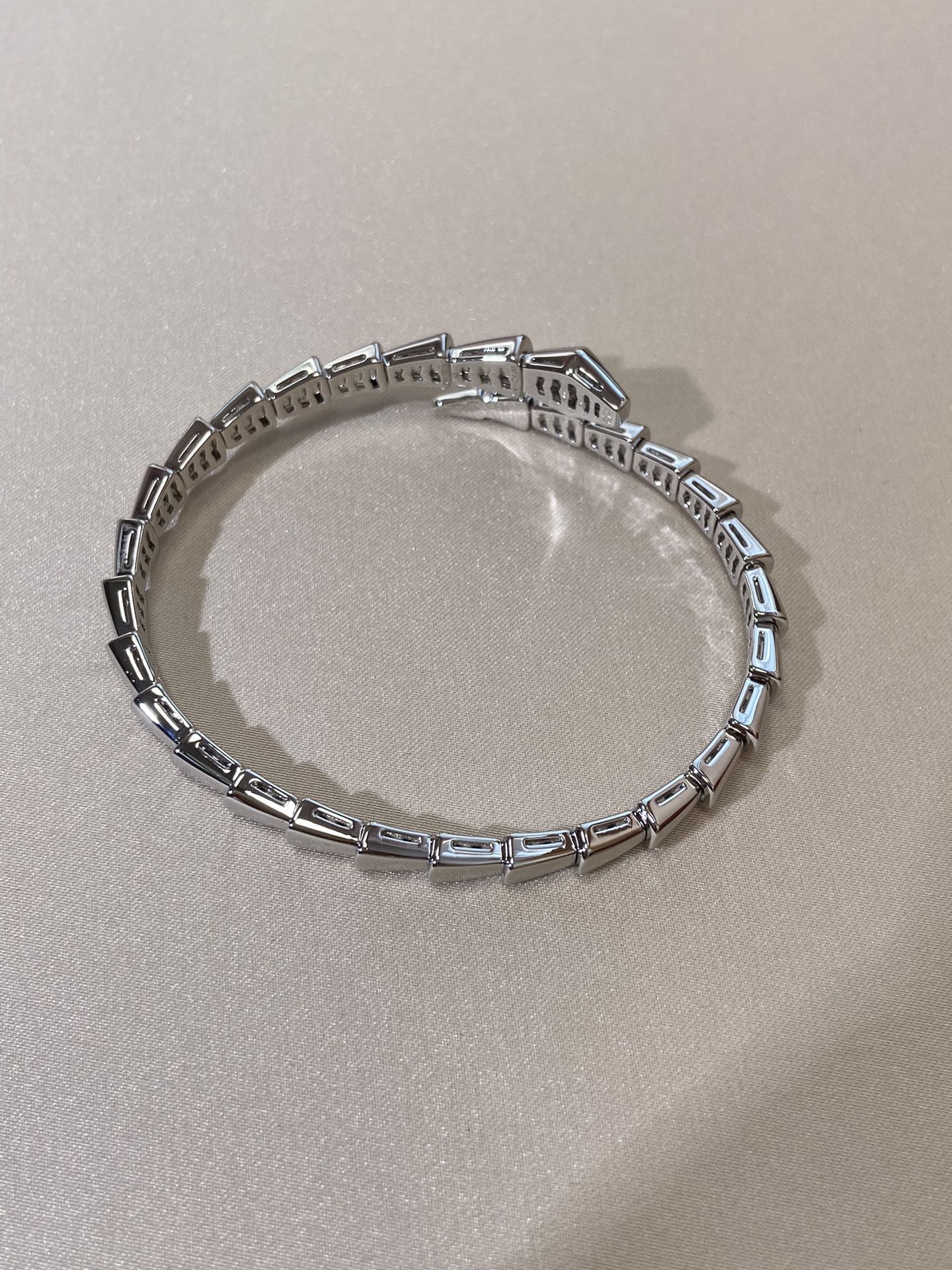 [BIJOUX]SERPENTI VIPER SILVER BRACELET