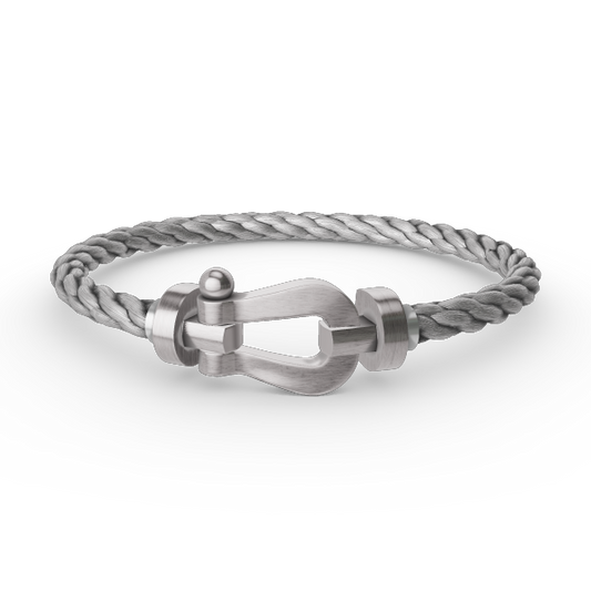 [BIJOUX]FORCE LARGE HORSESHOE NO DIAMOND BRACELET SILVER