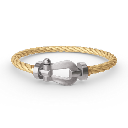 [BIJOUX]FORCE LARGE HORSESHOE NO DIAMOND BRACELET SILVER