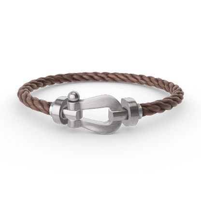 [BIJOUX]FORCE LARGE HORSESHOE NO DIAMOND BRACELET SILVER