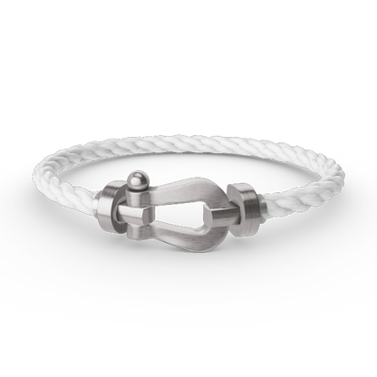 [BIJOUX]FORCE LARGE HORSESHOE NO DIAMOND BRACELET SILVER